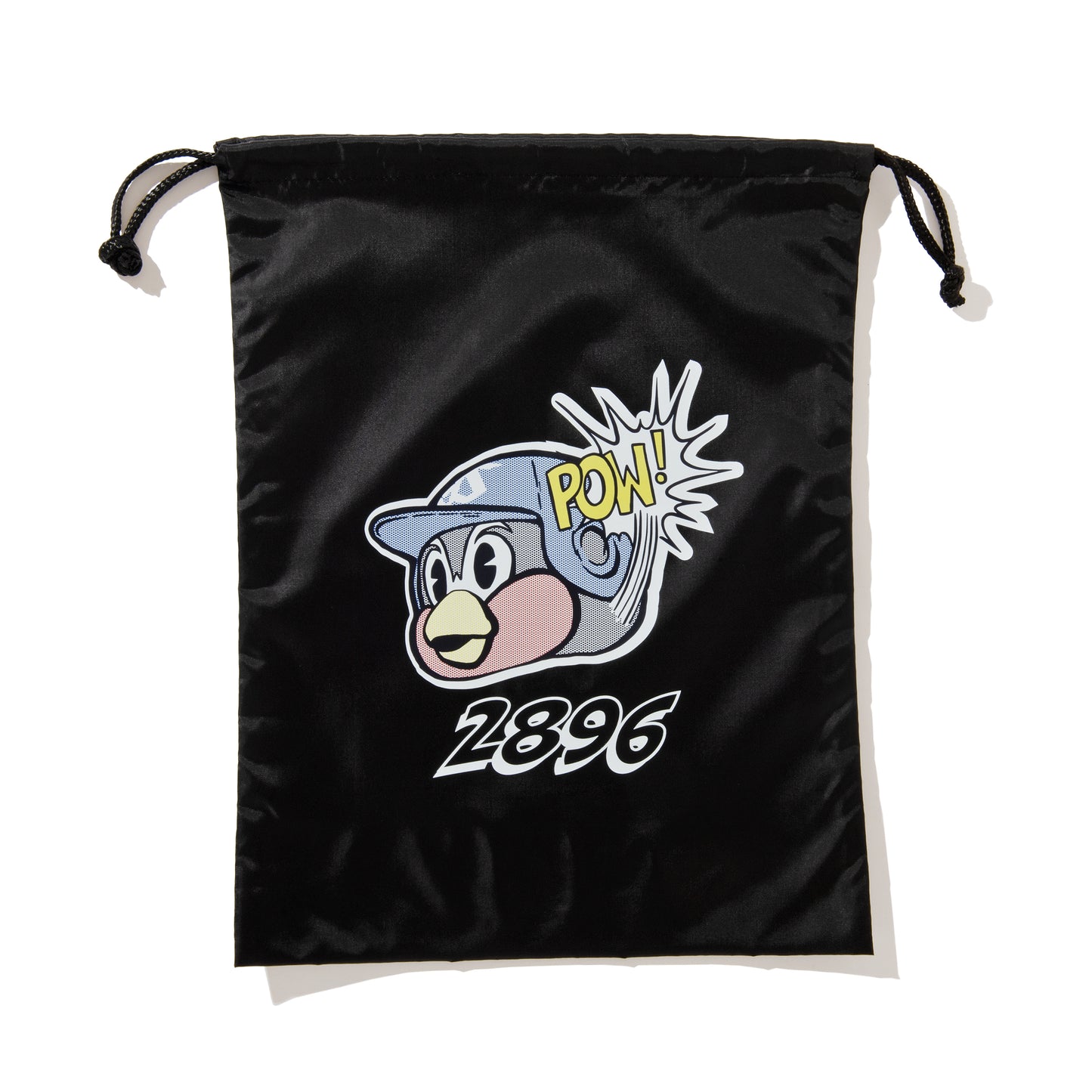 《NEW》FACE PRINT DRAWSTRING POUCH